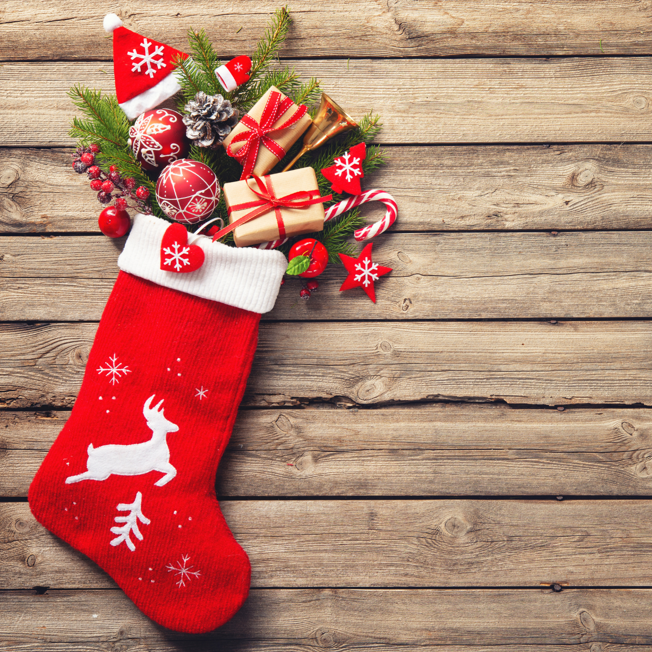 a christmas stocking