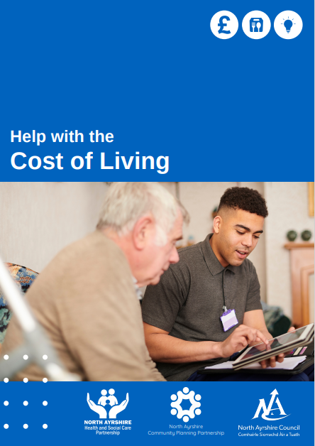 Help with the Cost of Living Leaflet front cover