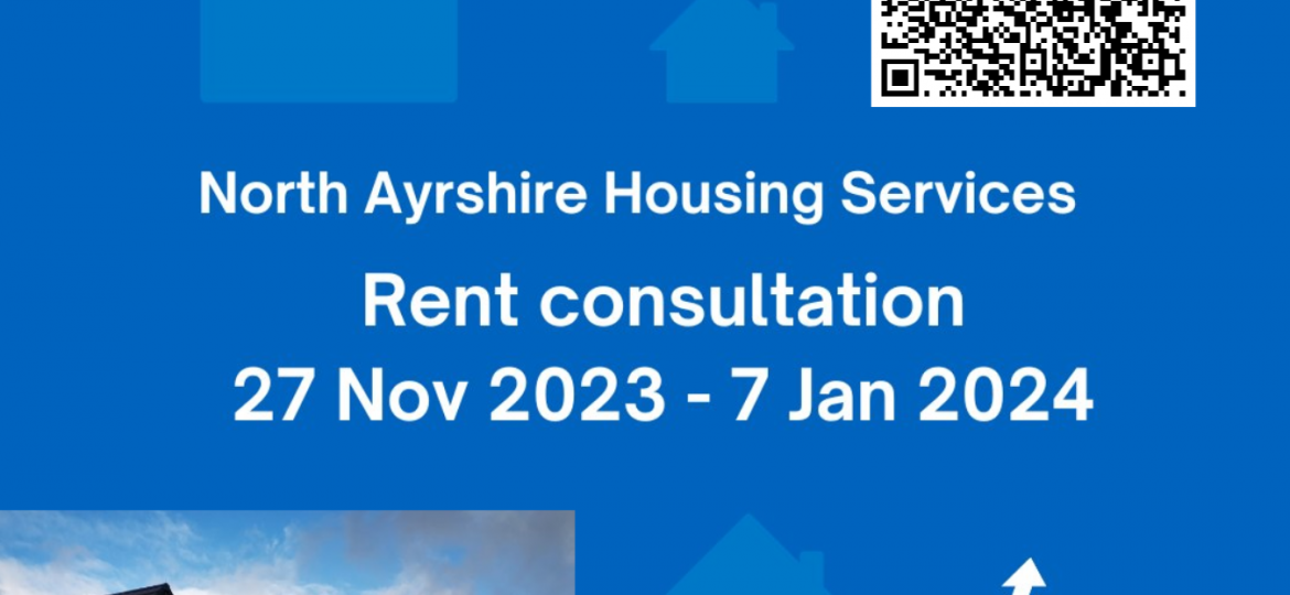 NAC pic annual rent increase consultation with QR linking to the online survey