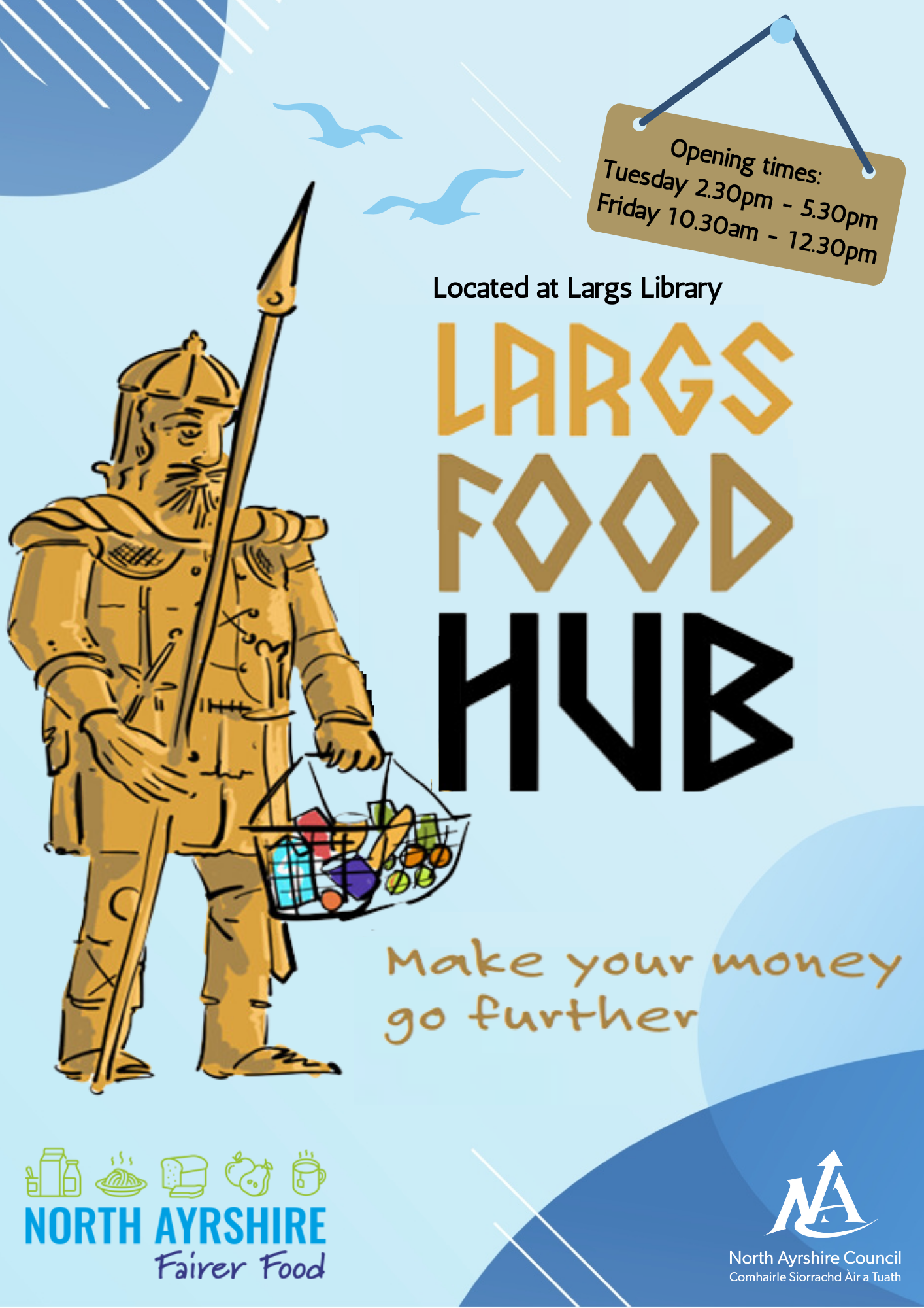 Largs Food Hub poster