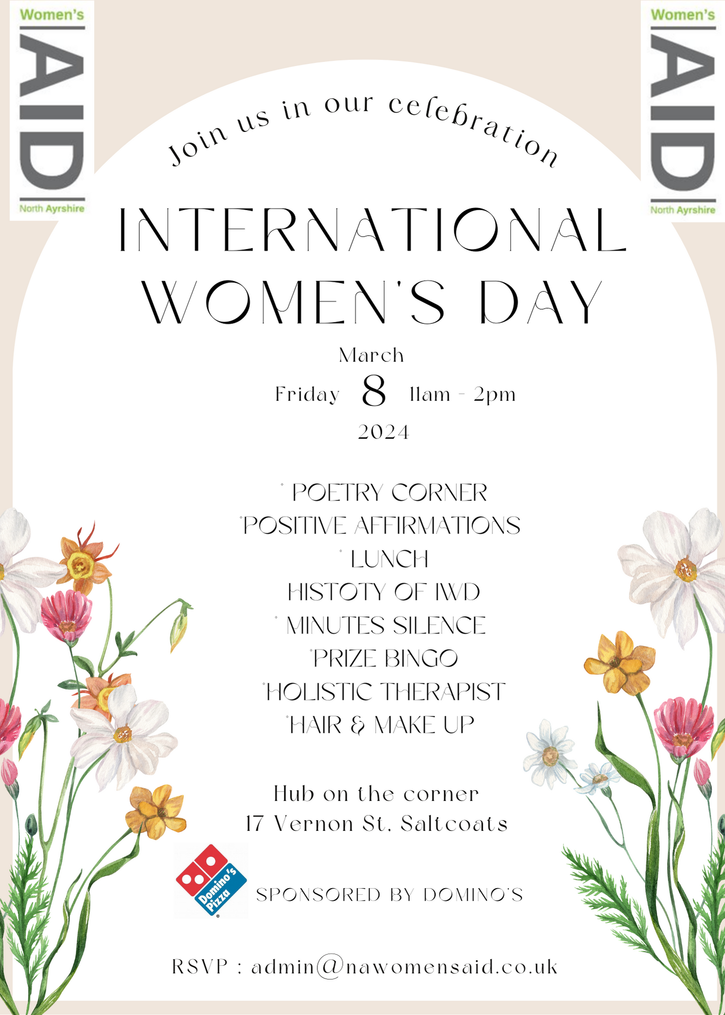 International Women's Day Invite to Event