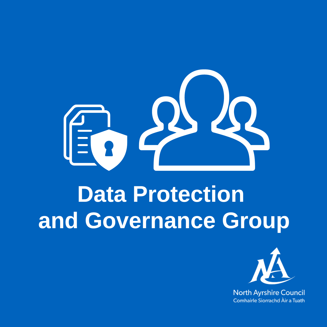 Graphic encouraging others to join Data Protection and Governance Group (DPAGG)