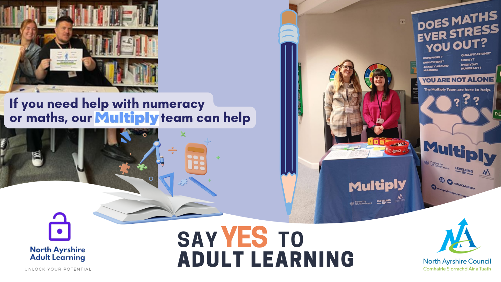 Multiply say yes to Adult Learning
