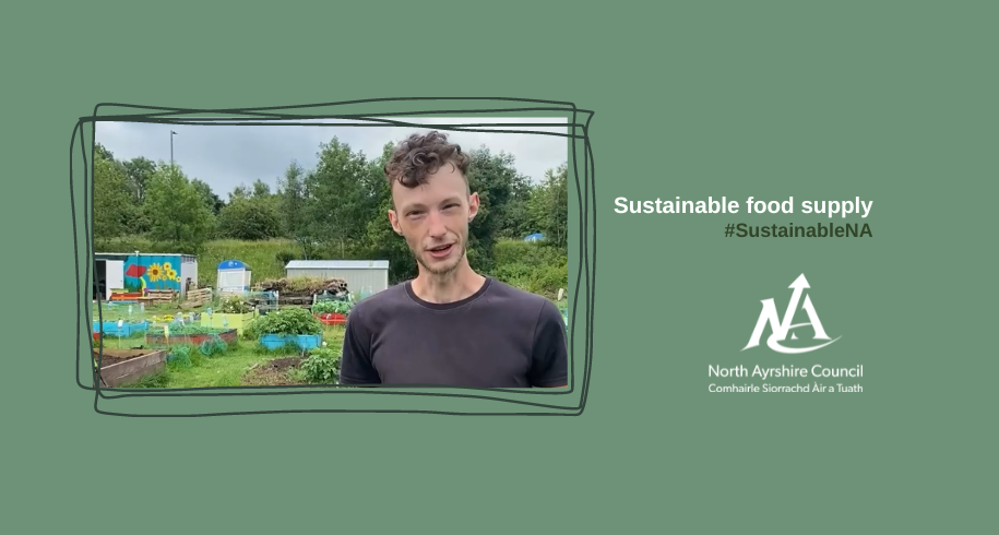 Larders and Growers thumbnail for video with NAC logo and #sustainableNA
