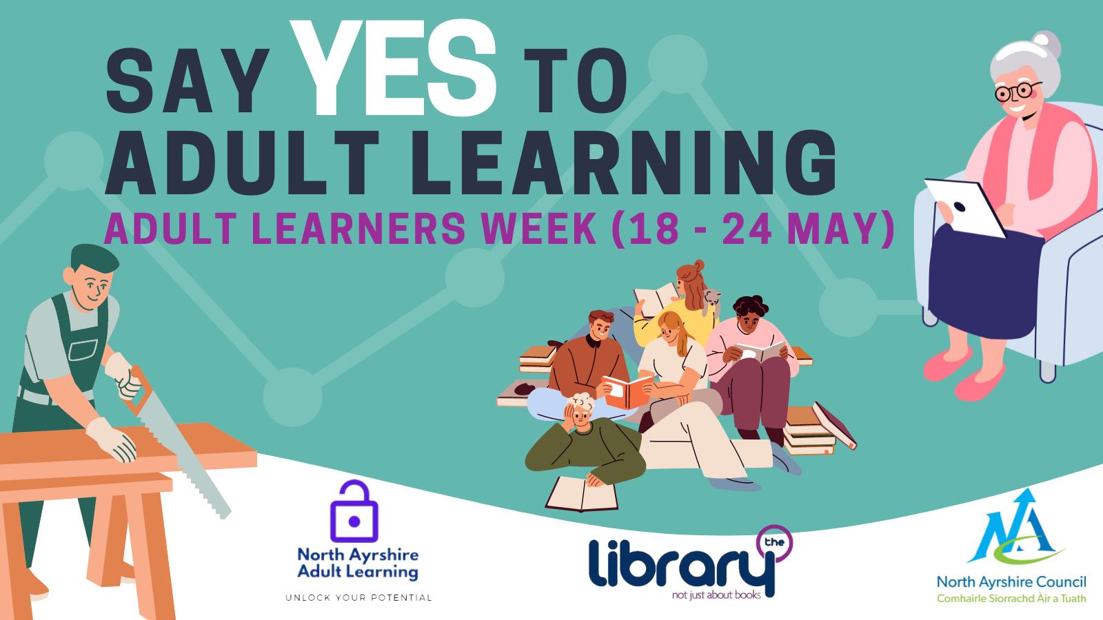 Say Yes to Adult Learning poster