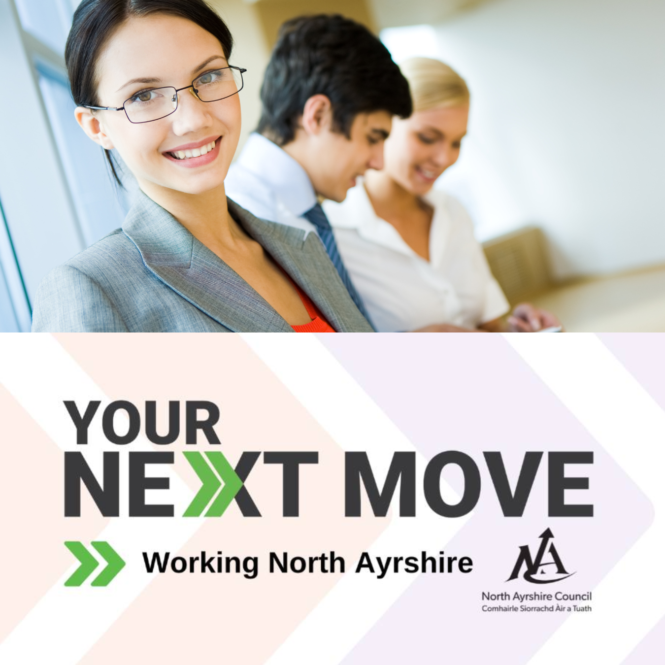 Your Next Move North Ayrshire poster