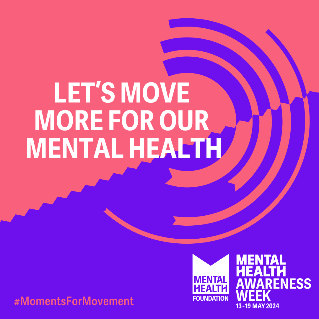 Mental Health Awareness Week 2024 graphic