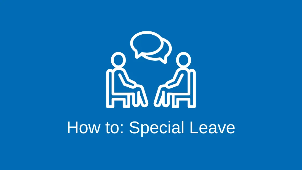 How to special leave session