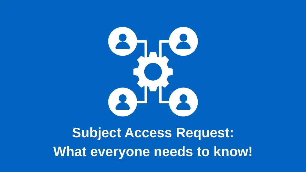 Subject Access Request update