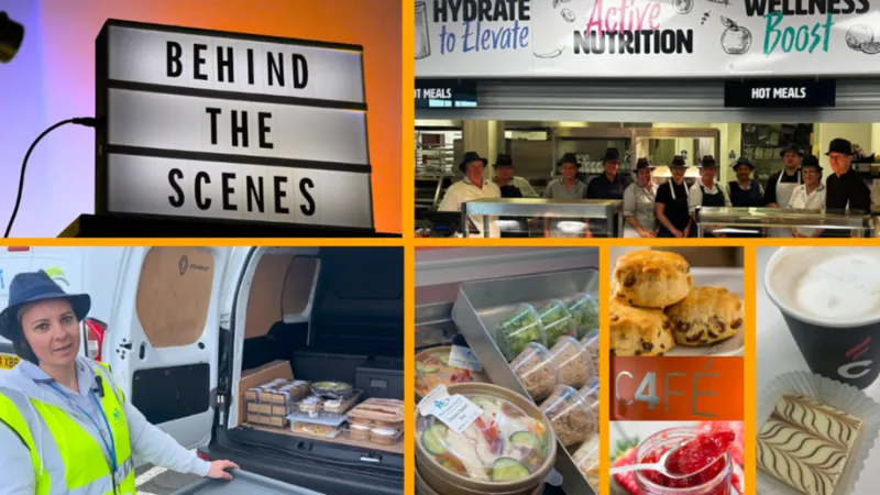 Take Two Video thumbnail of the staff canteen team